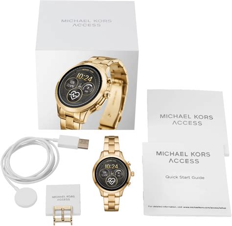 michael kors gold smartwatch mkt5045|Customer Reviews: Michael Kors Access Runway Smartwatch .